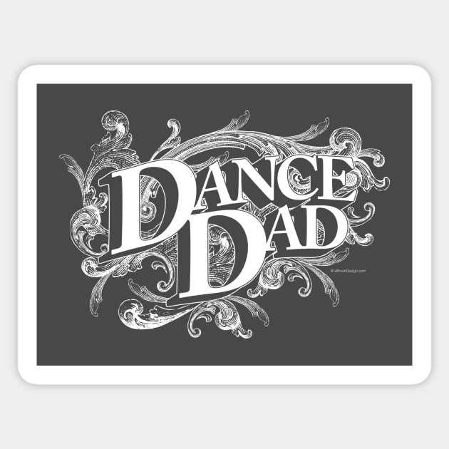 Dance Dad Sticker by eBrushDesign